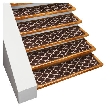 Bloomsbury Market Eliud Kaleidoscope Brown/Yellow Stair Tread ...